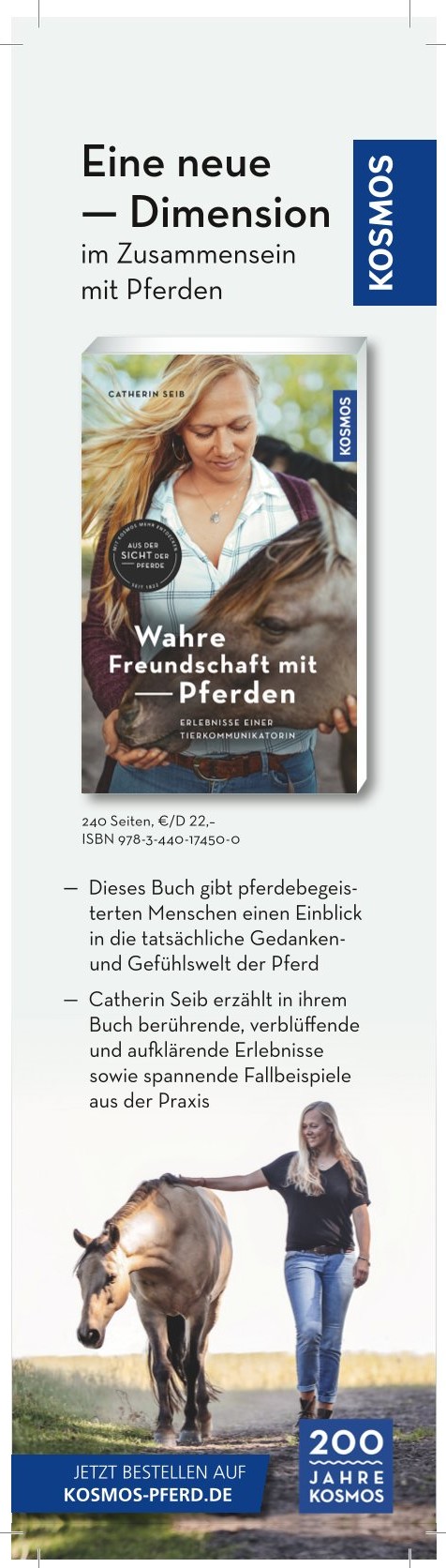 Kosmos Wahre Freundschaft mit Pferden